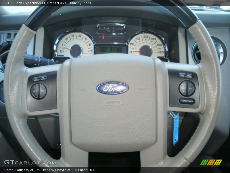  2012 Expedition EL Limited 4x4 Steering Wheel