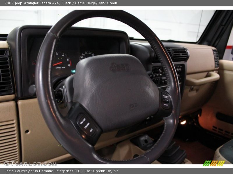  2002 Wrangler Sahara 4x4 Steering Wheel