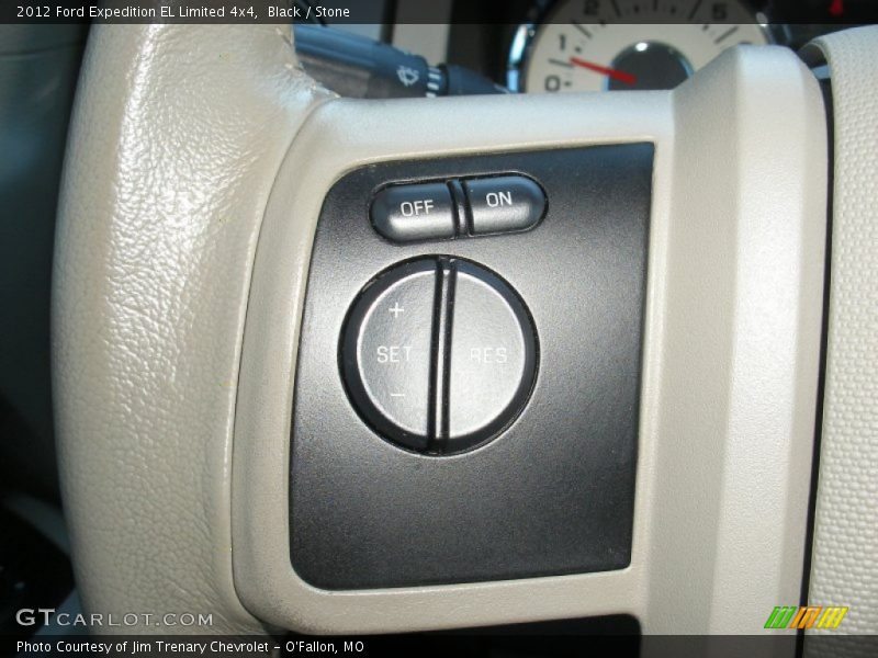 Controls of 2012 Expedition EL Limited 4x4