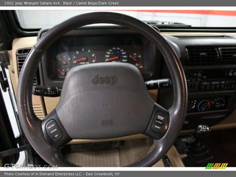 2002 Wrangler Sahara 4x4 Steering Wheel