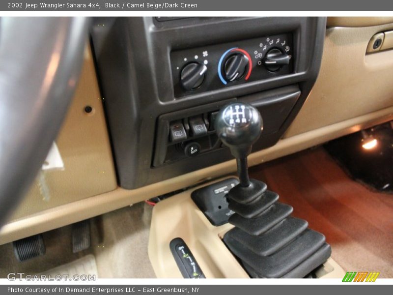  2002 Wrangler Sahara 4x4 5 Speed Manual Shifter