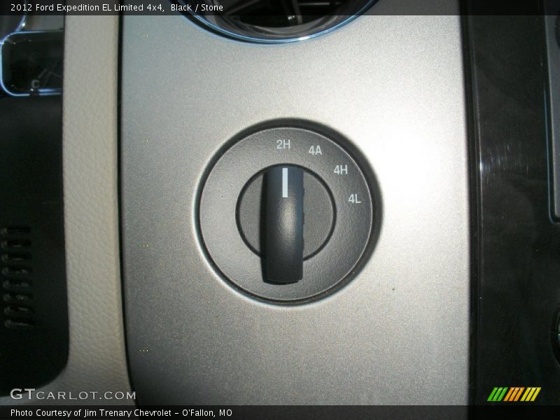 Controls of 2012 Expedition EL Limited 4x4