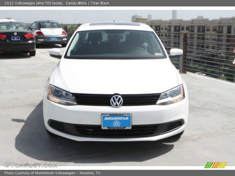 Candy White / Titan Black 2012 Volkswagen Jetta TDI Sedan