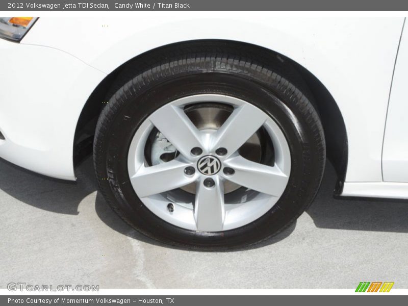 Candy White / Titan Black 2012 Volkswagen Jetta TDI Sedan