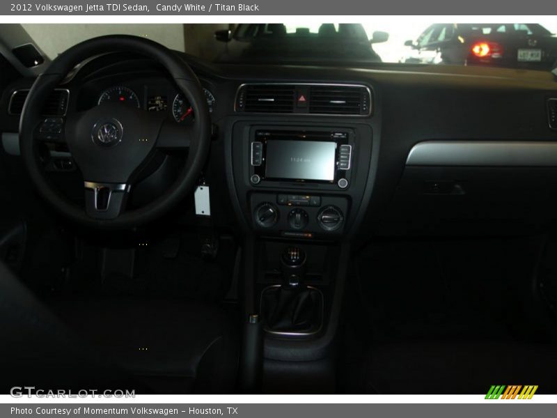 Candy White / Titan Black 2012 Volkswagen Jetta TDI Sedan