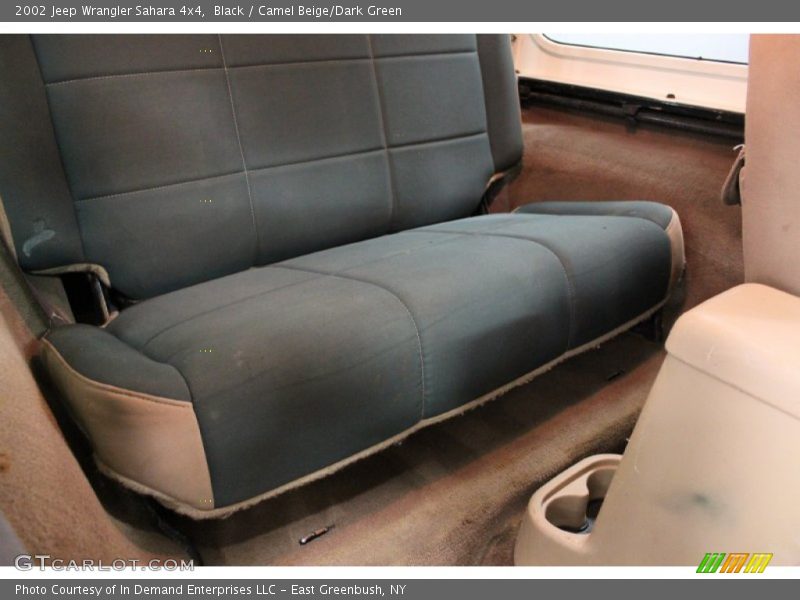 Rear Seat of 2002 Wrangler Sahara 4x4
