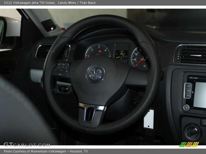 Candy White / Titan Black 2012 Volkswagen Jetta TDI Sedan