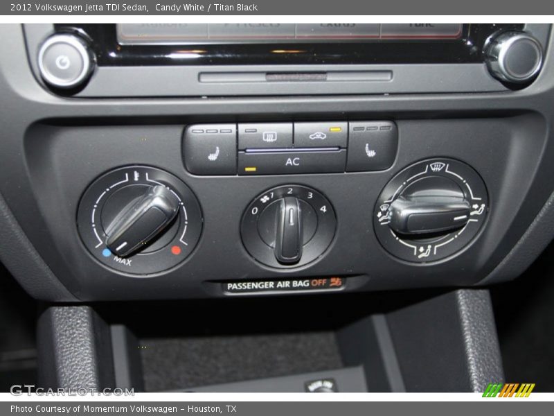 Candy White / Titan Black 2012 Volkswagen Jetta TDI Sedan