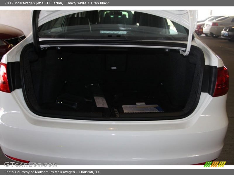 Candy White / Titan Black 2012 Volkswagen Jetta TDI Sedan