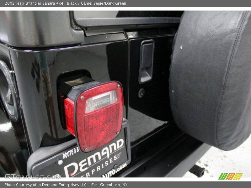 Black / Camel Beige/Dark Green 2002 Jeep Wrangler Sahara 4x4