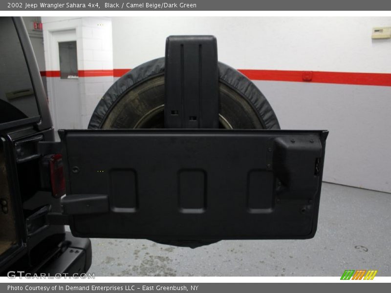 Black / Camel Beige/Dark Green 2002 Jeep Wrangler Sahara 4x4