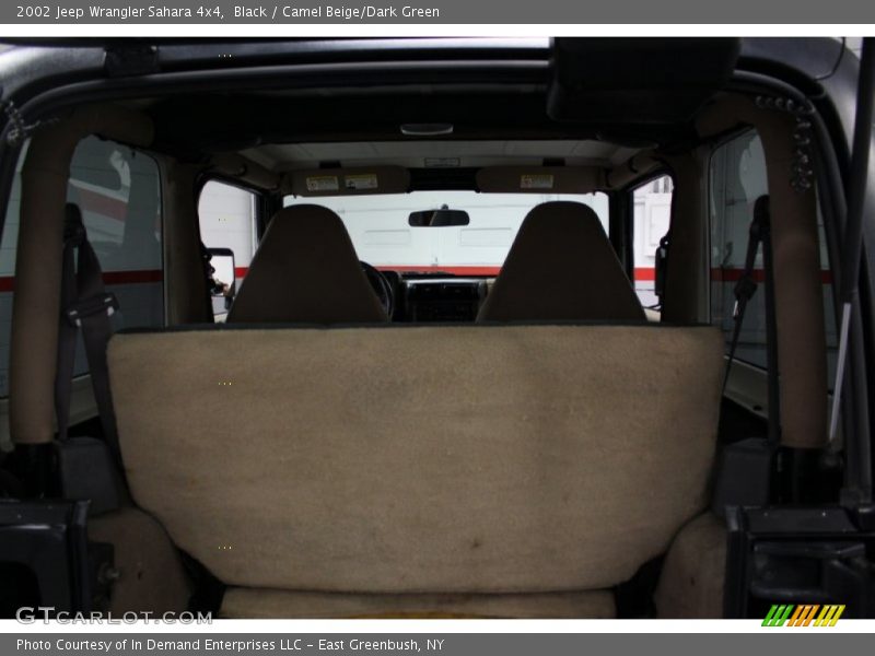 Black / Camel Beige/Dark Green 2002 Jeep Wrangler Sahara 4x4
