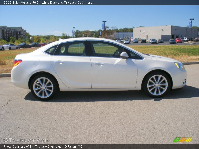 White Diamond Tricoat / Cashmere 2012 Buick Verano FWD