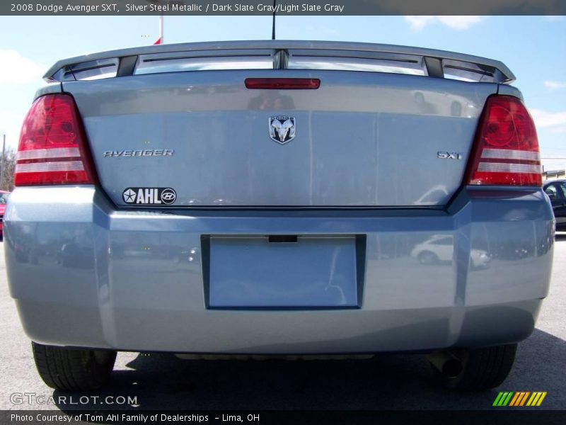 Silver Steel Metallic / Dark Slate Gray/Light Slate Gray 2008 Dodge Avenger SXT