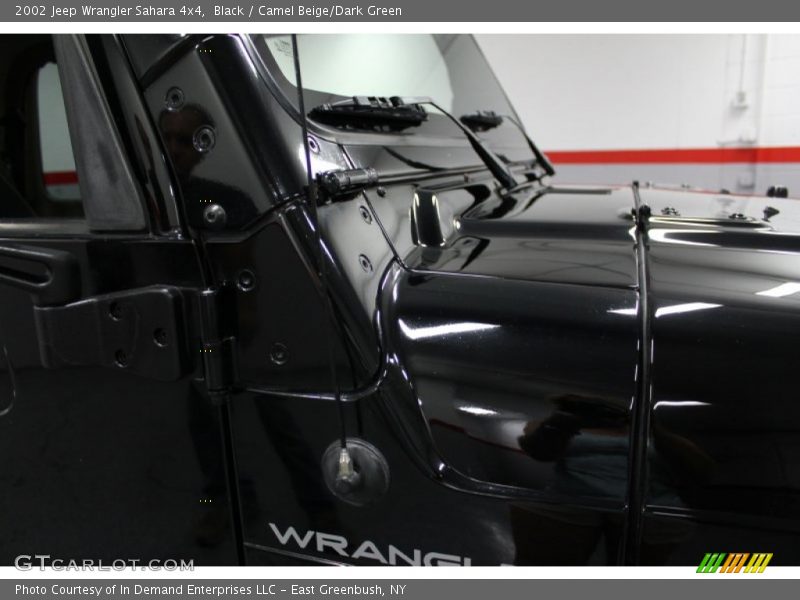 Black / Camel Beige/Dark Green 2002 Jeep Wrangler Sahara 4x4