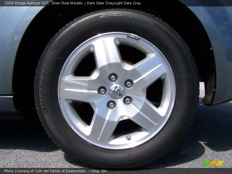 Silver Steel Metallic / Dark Slate Gray/Light Slate Gray 2008 Dodge Avenger SXT