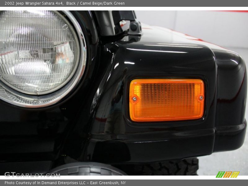 Black / Camel Beige/Dark Green 2002 Jeep Wrangler Sahara 4x4