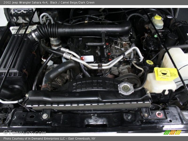  2002 Wrangler Sahara 4x4 Engine - 4.0 Liter OHV 12-Valve Inline 6 Cylinder