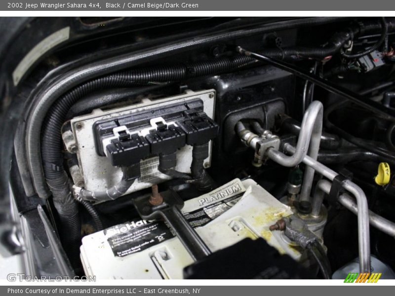  2002 Wrangler Sahara 4x4 Engine - 4.0 Liter OHV 12-Valve Inline 6 Cylinder