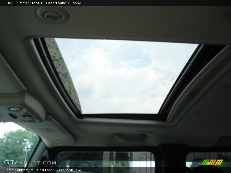 Sunroof of 2006 H2 SUT