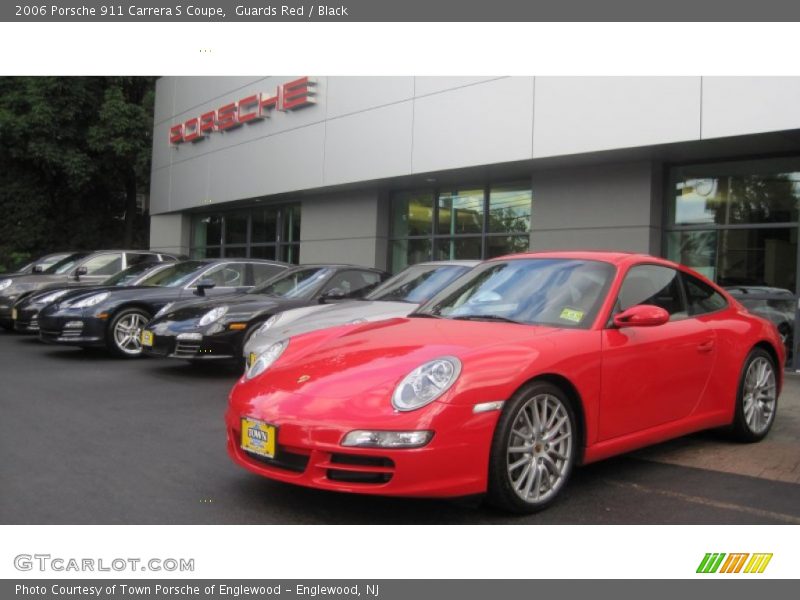 Guards Red / Black 2006 Porsche 911 Carrera S Coupe