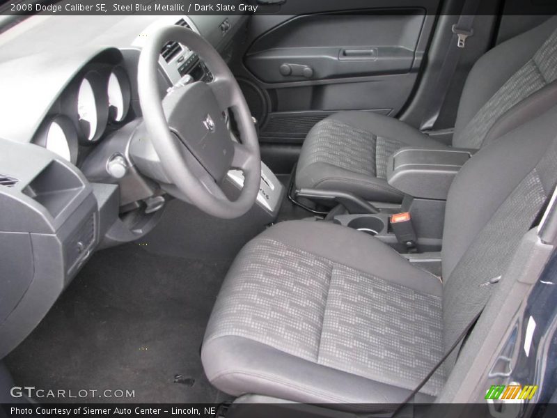 Steel Blue Metallic / Dark Slate Gray 2008 Dodge Caliber SE