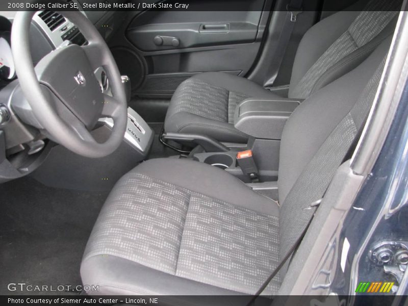 Steel Blue Metallic / Dark Slate Gray 2008 Dodge Caliber SE