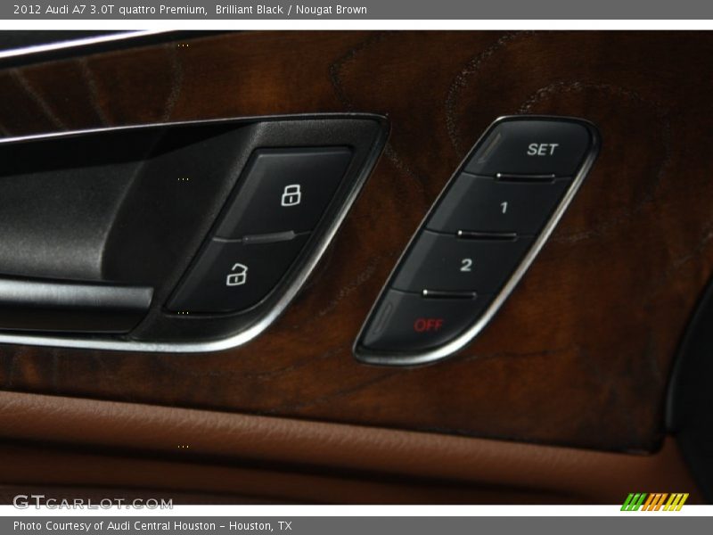 Brilliant Black / Nougat Brown 2012 Audi A7 3.0T quattro Premium