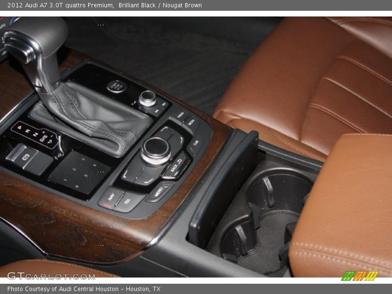 Brilliant Black / Nougat Brown 2012 Audi A7 3.0T quattro Premium