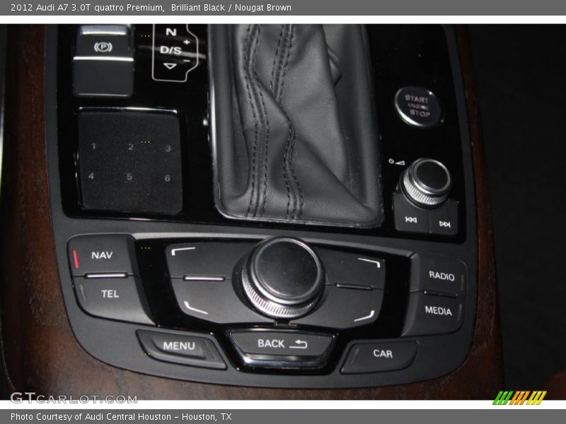 Controls of 2012 A7 3.0T quattro Premium