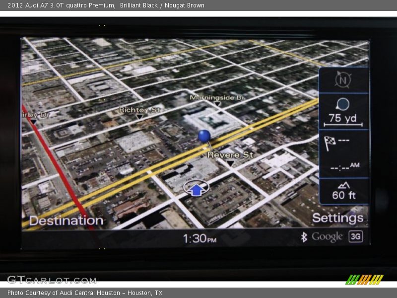 Navigation of 2012 A7 3.0T quattro Premium