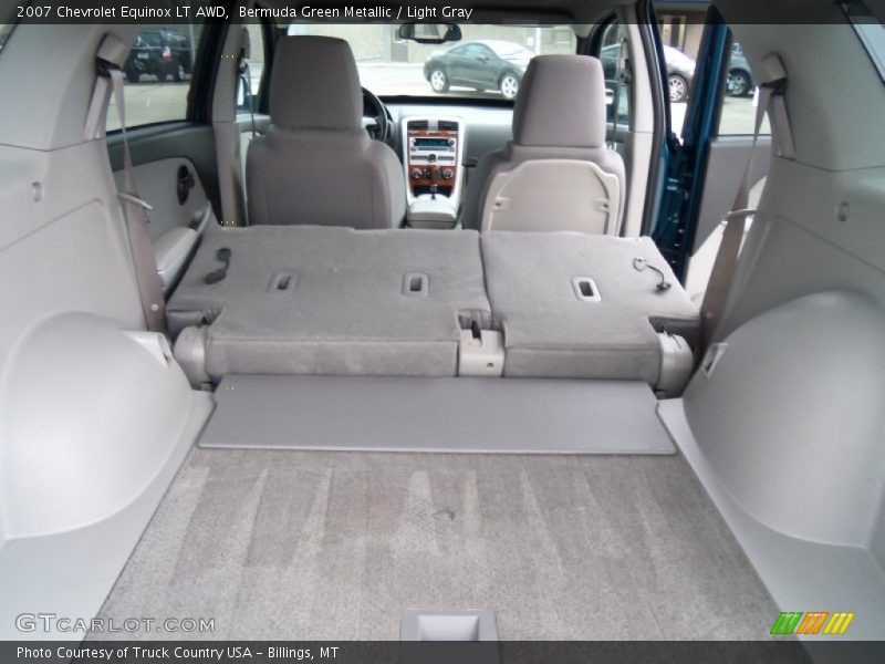 Bermuda Green Metallic / Light Gray 2007 Chevrolet Equinox LT AWD