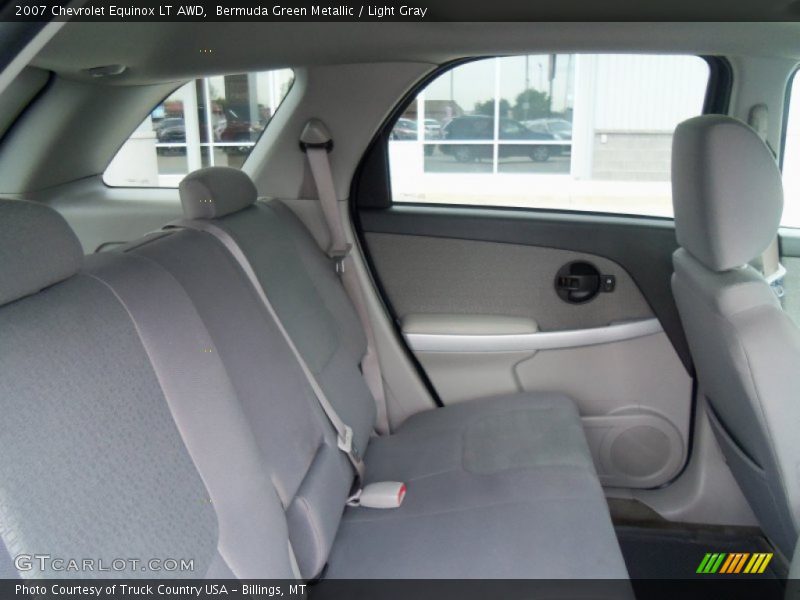Bermuda Green Metallic / Light Gray 2007 Chevrolet Equinox LT AWD