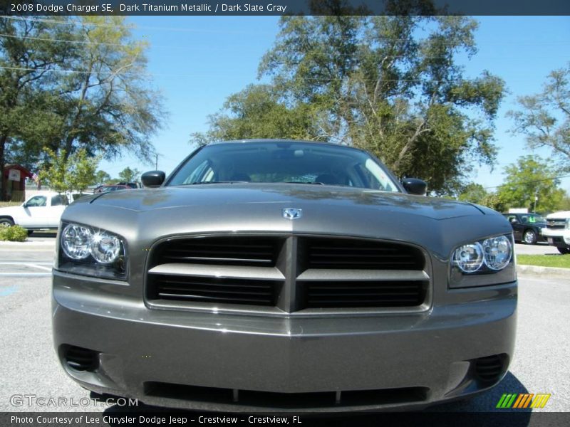 Dark Titanium Metallic / Dark Slate Gray 2008 Dodge Charger SE