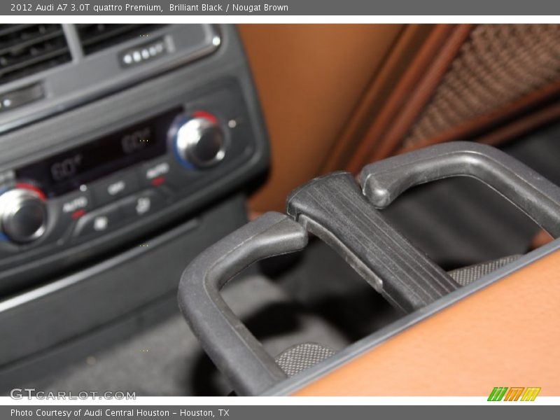 Brilliant Black / Nougat Brown 2012 Audi A7 3.0T quattro Premium