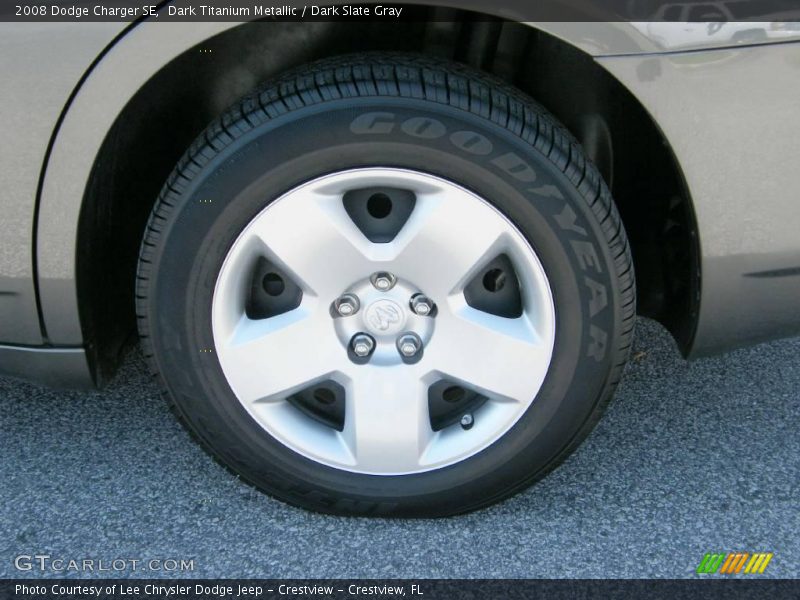 Dark Titanium Metallic / Dark Slate Gray 2008 Dodge Charger SE