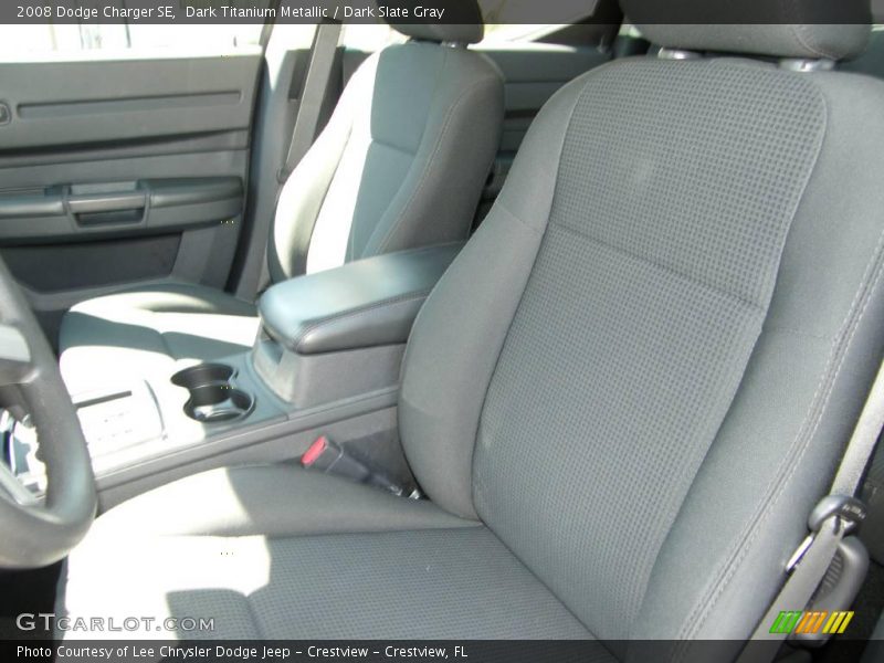 Dark Titanium Metallic / Dark Slate Gray 2008 Dodge Charger SE