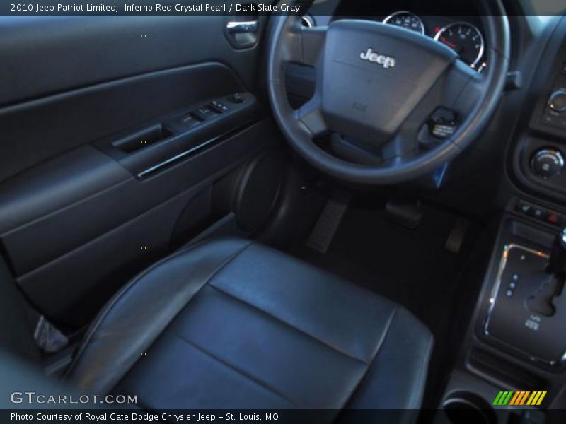 Inferno Red Crystal Pearl / Dark Slate Gray 2010 Jeep Patriot Limited