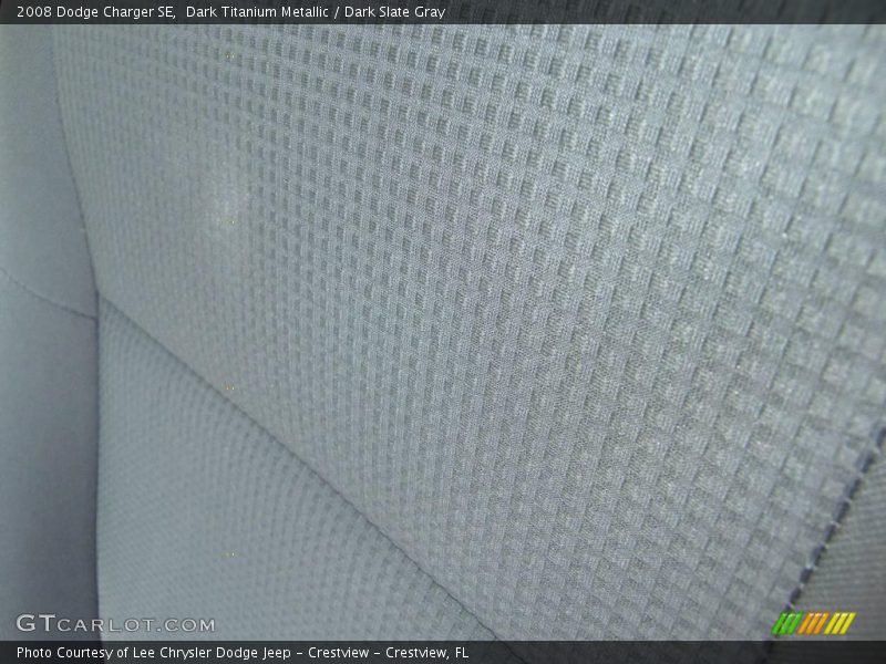 Dark Titanium Metallic / Dark Slate Gray 2008 Dodge Charger SE