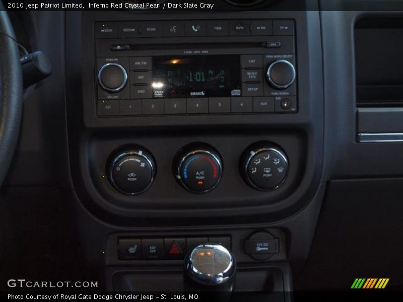 Inferno Red Crystal Pearl / Dark Slate Gray 2010 Jeep Patriot Limited