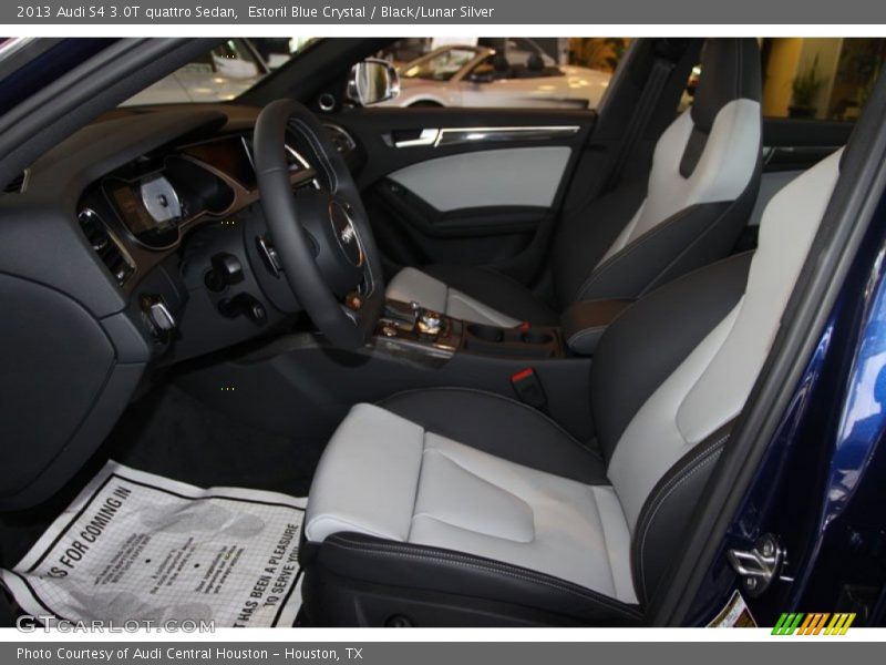  2013 S4 3.0T quattro Sedan Black/Lunar Silver Interior