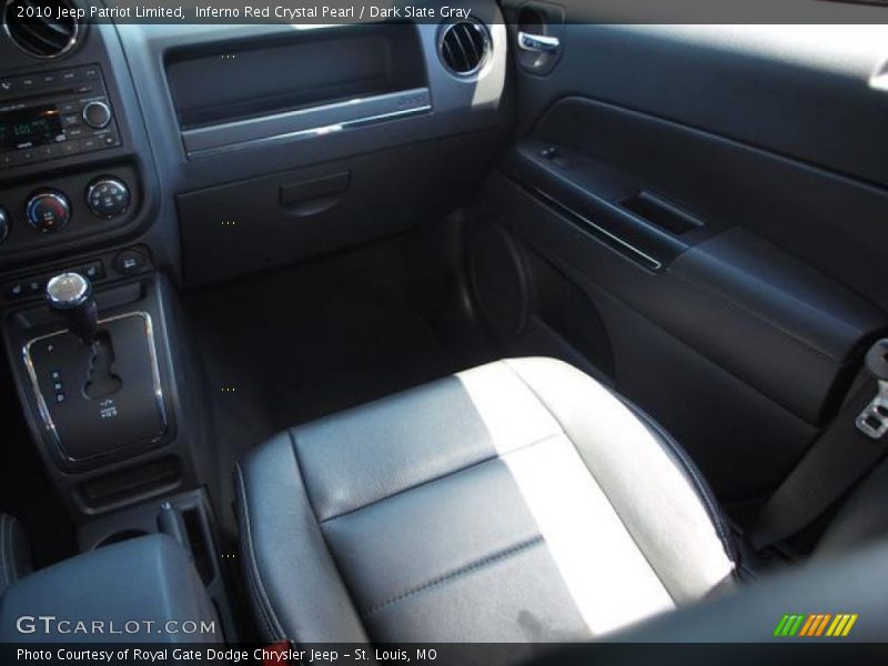 Inferno Red Crystal Pearl / Dark Slate Gray 2010 Jeep Patriot Limited