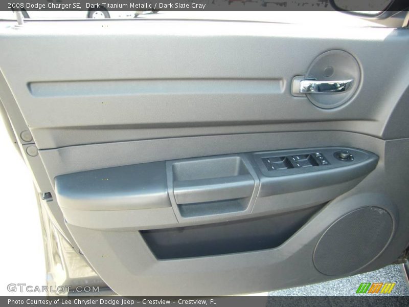 Dark Titanium Metallic / Dark Slate Gray 2008 Dodge Charger SE