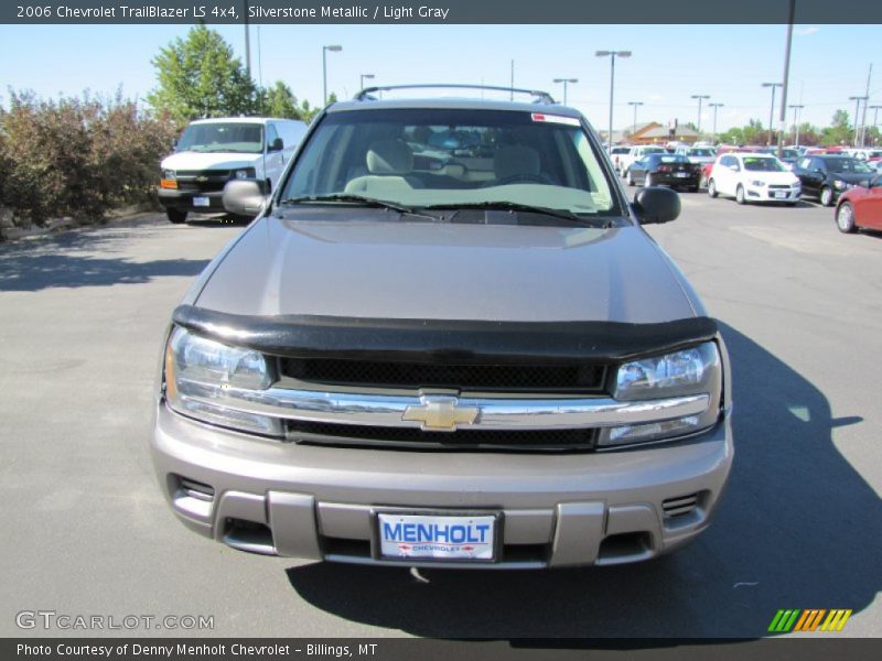 Silverstone Metallic / Light Gray 2006 Chevrolet TrailBlazer LS 4x4