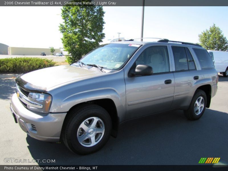 Silverstone Metallic / Light Gray 2006 Chevrolet TrailBlazer LS 4x4