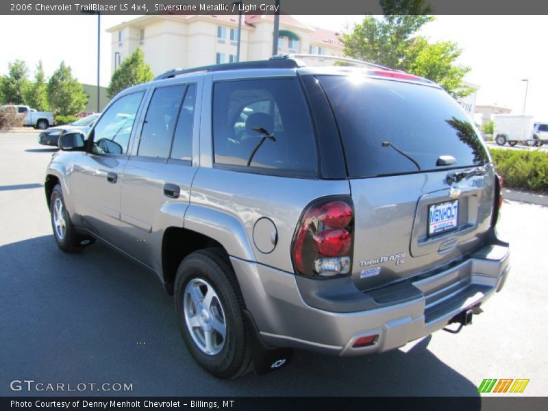 Silverstone Metallic / Light Gray 2006 Chevrolet TrailBlazer LS 4x4