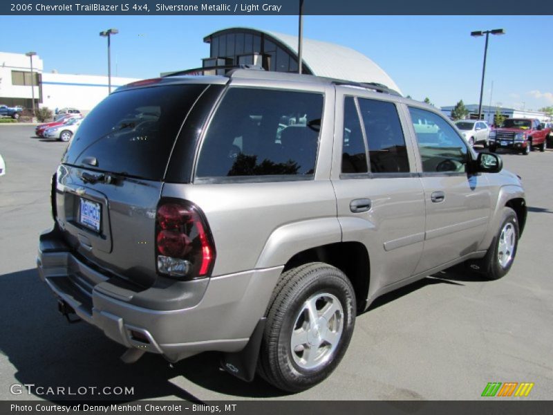 Silverstone Metallic / Light Gray 2006 Chevrolet TrailBlazer LS 4x4