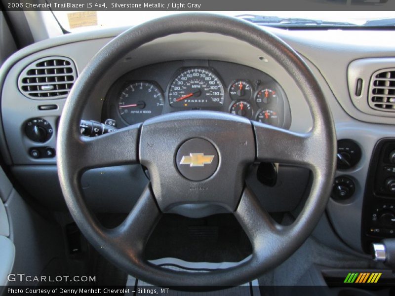 Silverstone Metallic / Light Gray 2006 Chevrolet TrailBlazer LS 4x4