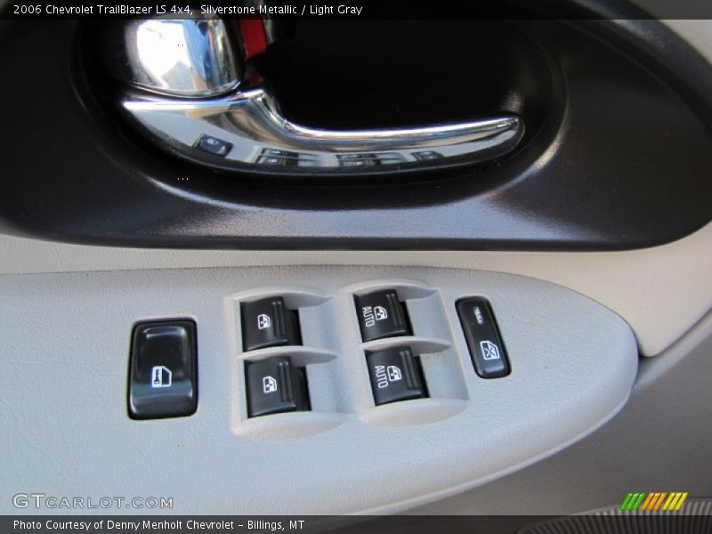Silverstone Metallic / Light Gray 2006 Chevrolet TrailBlazer LS 4x4