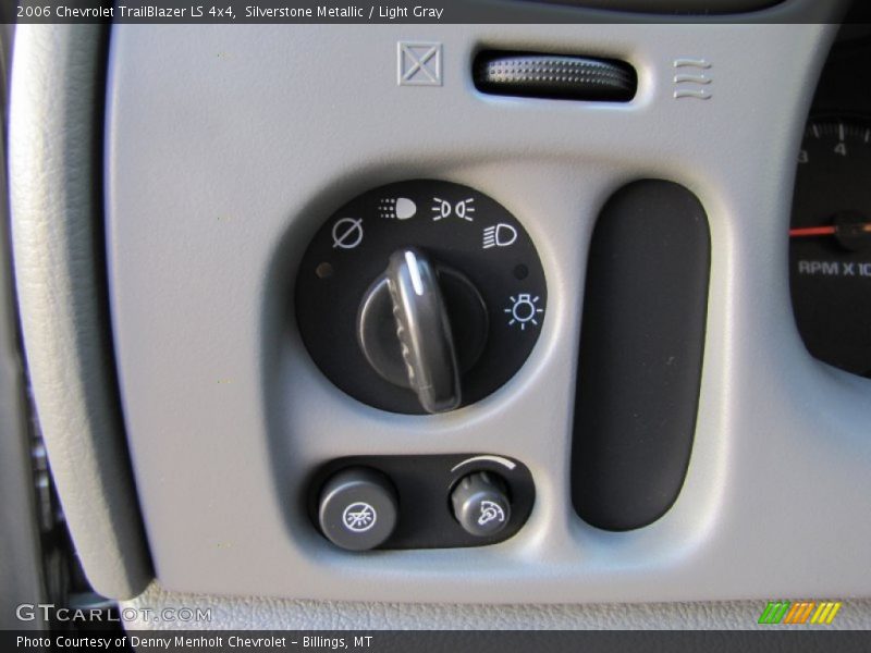 Silverstone Metallic / Light Gray 2006 Chevrolet TrailBlazer LS 4x4